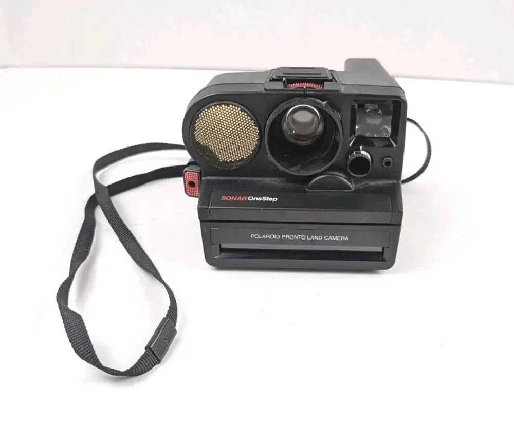 Polaroid Sonar OneStep SX-70 Instant Camera Land Camera Vintage Untested